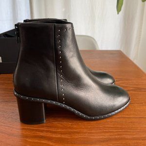 Rag & Bone Black Studded Willow Boots, NWT 8.5